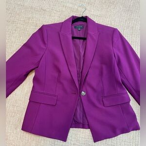 Ann Taylor Magenta Blazer Jacket